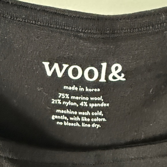 Wool& Rowena Dress Black L - Picture 2 of 3